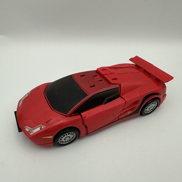 Transformers Universe Deluxe Sideswipe Red Sports Car Action Figure By Hasbro - Picture 8 of 10